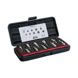 Jgo dados dest. 1/2" Torx/Phillips 10p