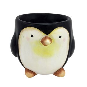 Maceta cerámica Pinguino