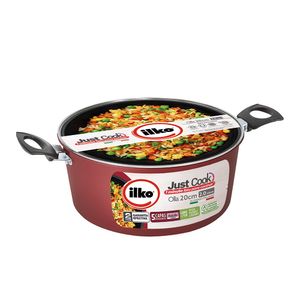 Olla ILKO 20cm Just Cook Rojo