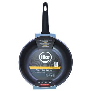 Sartén ILKO 26cm Majestic Negro