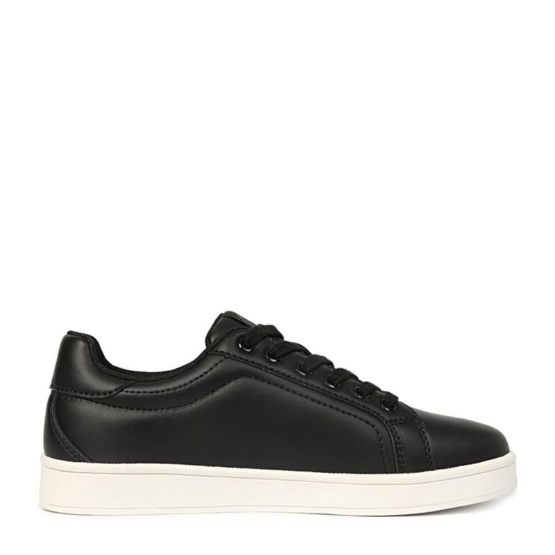 ZAPATILLAS URBANAS CON PLATAFORMA PARA MUJER NORTH STAR NEGRO