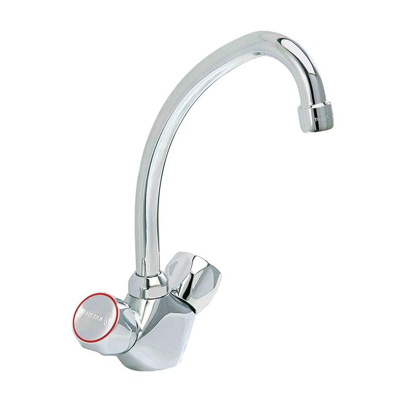 Mezcladora de lavadero iris monocomando Trebol Real Plaza