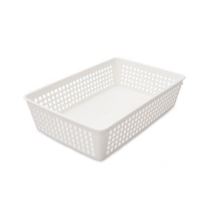 Caja Canasta Blanca Tamaño M