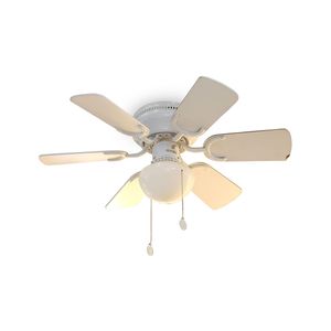 Ventilador de techo Orange de techo reversible 6 aspas 30" 1 luz