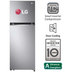 Refrigeradora LG 241L No Frost GT24BPP Plateado