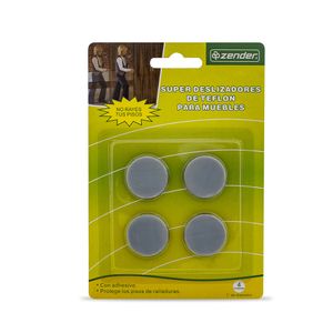 Deslizadores teflón Circular 25mm x 4 unidades