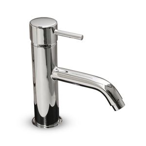 Mezcladora para Lavatorio Monocomando Vainsa Mares Baja Plata Cromado