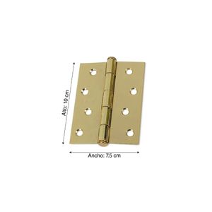 Bisagra Capuchina Bronceada 4"x3"