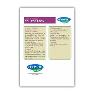 Semillas de Col Corazón