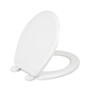 Asiento inodoro redondo plástico Estándar Aro Blanco Fiori