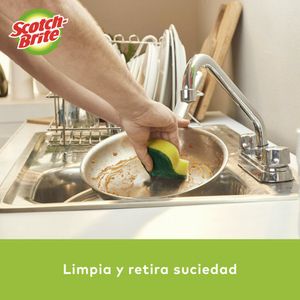 Esponja 3M 2 en 1 x 6 unidades