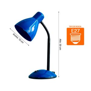 Lámpara de escritorio Classic Azul