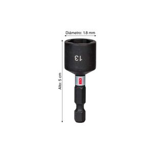 Dado Hex 13mm Impact Control