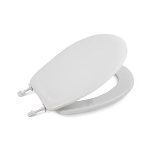 Asiento inodoro redondo Resina Sifón Blanco Melaminex