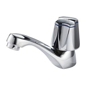 Llave de Lavatorio Orange Crux Baja Plata Cromada