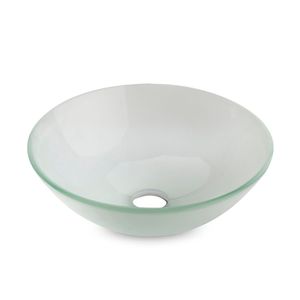 Ovalin Circular Orange para Sobreponer 42cm Vidrio Pavonado