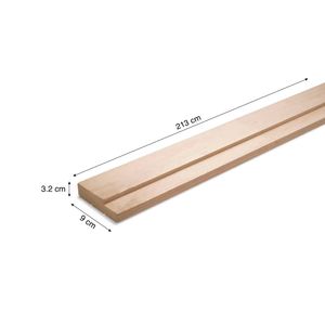 Marco para puerta Pino Natural 32x135x213