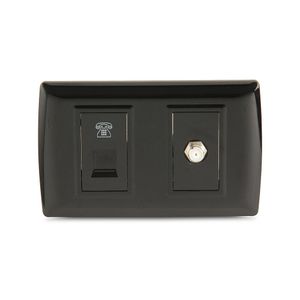 Toma Telefónica + Coaxial Basic