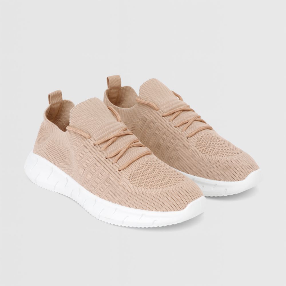 Zapatillas Urbanas para Mujer Hypnotic Tejimed Col V2 Beige Real
