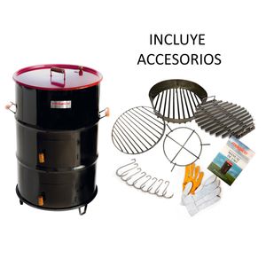 Cilindro Parrillero Tapa Roja Grande Magico