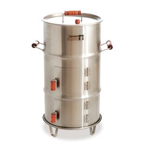 Cilindro Parrillero Inoxidable Chico  Magico