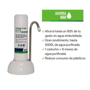 Purificador de agua Sole Perfect Sobre Lavadero 2L/min Blanco