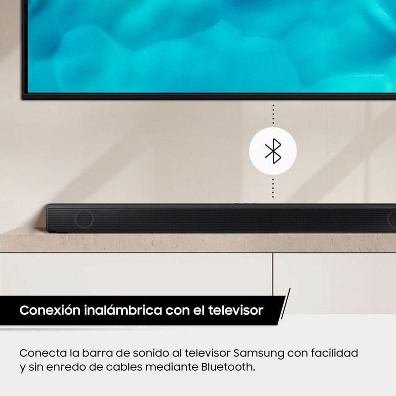 Soundbar Samsung HWB550/ZL Bluetooth Negro Real Plaza