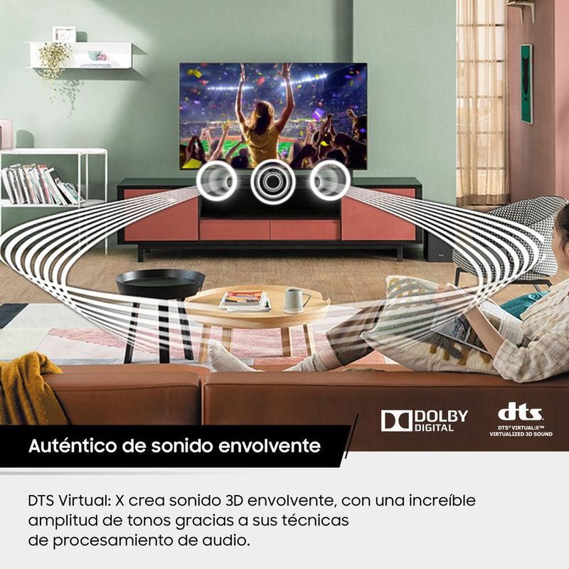 Soundbar Samsung HWB550/ZL Bluetooth Negro Real Plaza