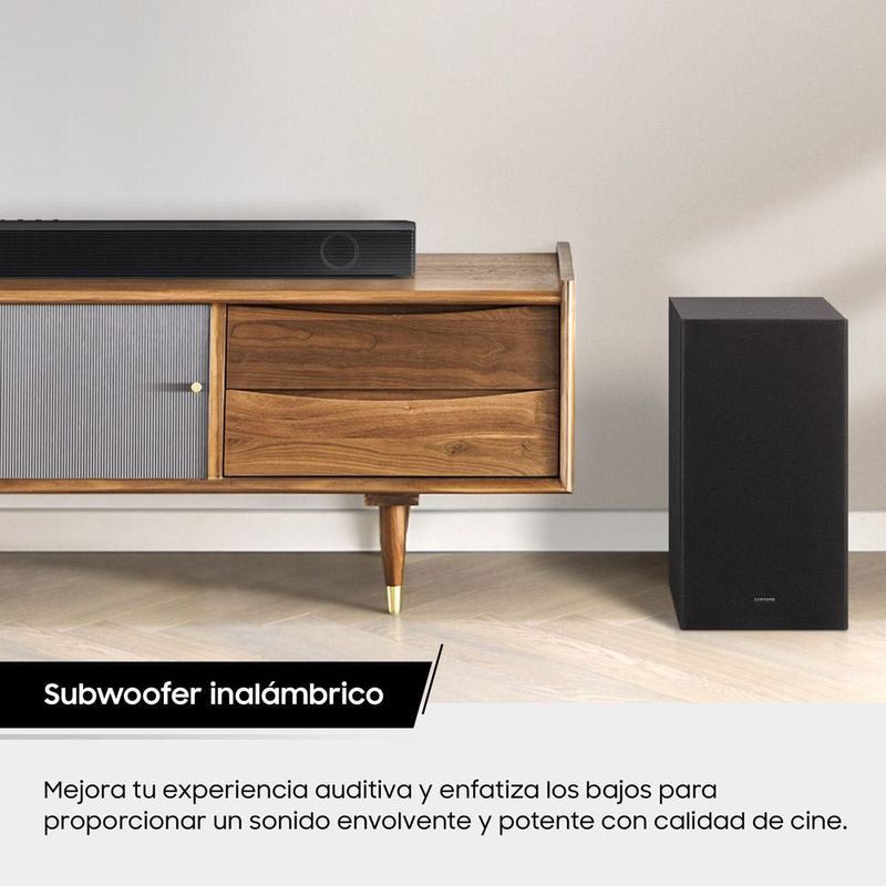 Soundbar Samsung HWB550/ZL Bluetooth Negro Real Plaza