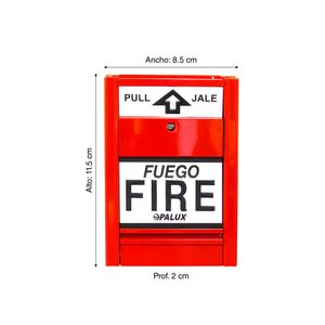 Estación manual de alarma contra incendios