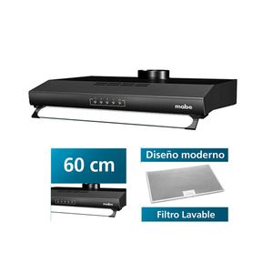 Campana 60Cm Cmu6020Pb0 Black