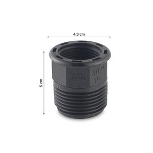 Bushing 1 a 3/4 roscado - Agua fría