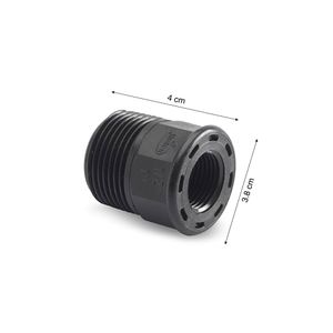 Bushing 1 a 1/2 roscado - Agua fría