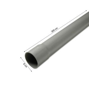 Tubería eléctrica SAP Gris 3" x3 metros