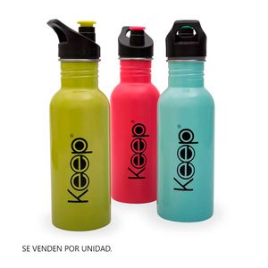 Botella Keep Metálica 600ml