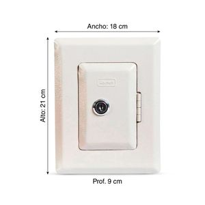 Tablero Riel 0.9mm 2 polos
