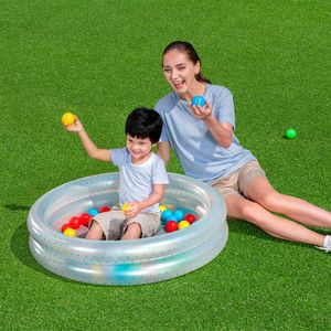 Piscina Inflable Circular Bestway 2 Aros 50 Pelotas 73L 91x91x20cm Multicolor