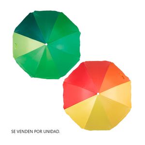 Sombrilla multicolor 180cm modelo Fashion