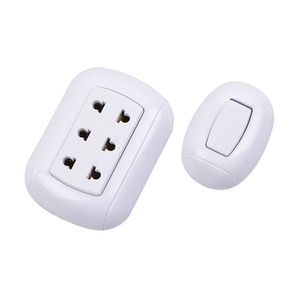 Pack interruptor simple y tomacorriente triple