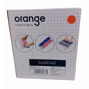 Set x 2 bolsas al vacío enrollables Orange 40x50cm