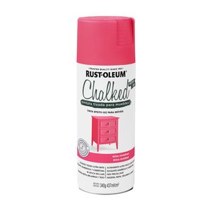 Chalked aerosol rosa invierno