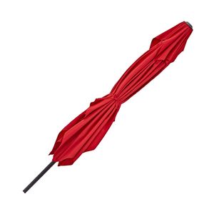 Sombrilla terraza central rectangular 200x300cm Rojo