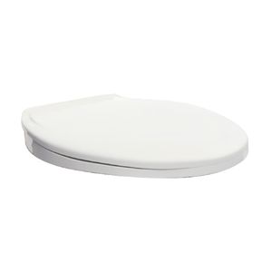 Asiento inodoro redondo plástico Universal Blanco Vainsa