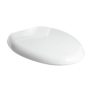 Asiento inodoro elongado plástico Universal Blanco Vainsa