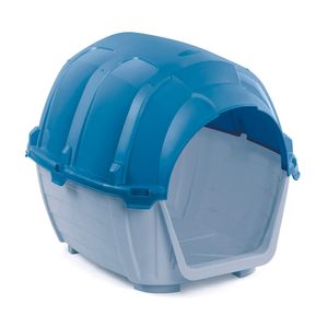 Pet house small Gris/Acero