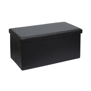 Puff Venus 2 Cuerpos PVC Negro