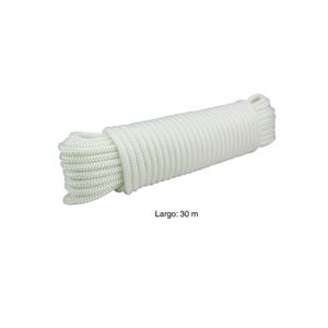 Driza Polipropileno Trenza Blanca 3mm 1/8 x 30m