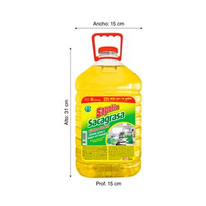 Sacagrasa Limón Sapolio 5 litros