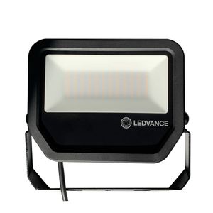 Reflector Led Negro 50W Luz Amarilla