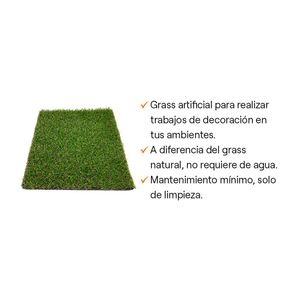 Grass sintético 1x4m 15mm Orange